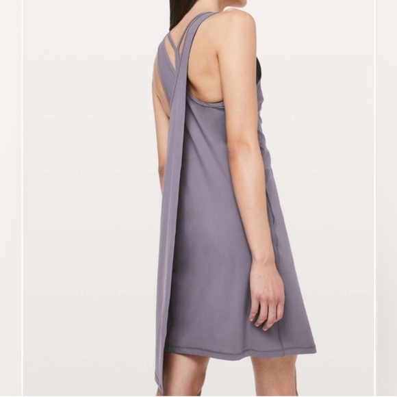 Lululemon lavender Razorback early morning mini dress - Picture 12 of 14